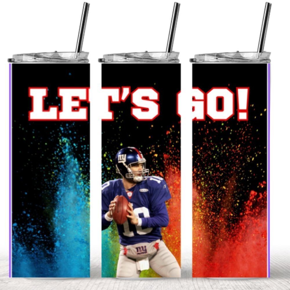 🏈 New York Giants 20oz Tumblers-Crafted by a New Yorker, for a New Yorker! 🏈 N
